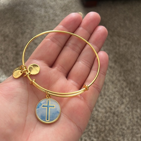 Alex & Ani Cross Bracelet - Picture 2 of 5